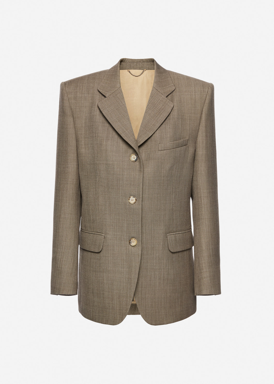 RE26 BLAZER 01 BEIGE