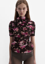 Load image into Gallery viewer, RE26 BLOUSE 06 BROWN PRINT
