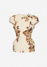 Load image into Gallery viewer, RE26 BLOUSE 12 CREAM PRINT
