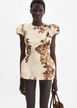 Load image into Gallery viewer, RE26 BLOUSE 12 CREAM PRINT
