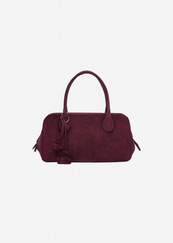 RE26 BRIGITTE REGULAR SUEDE DARK PURPLE