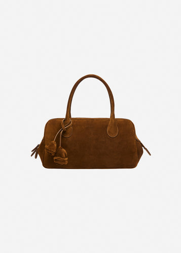RE26 BRIGITTE REGULAR SUEDE LIGHT BROWN
