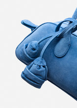 Load image into Gallery viewer, RE26 BRIGITTE TRAPEZE SUEDE BLUE
