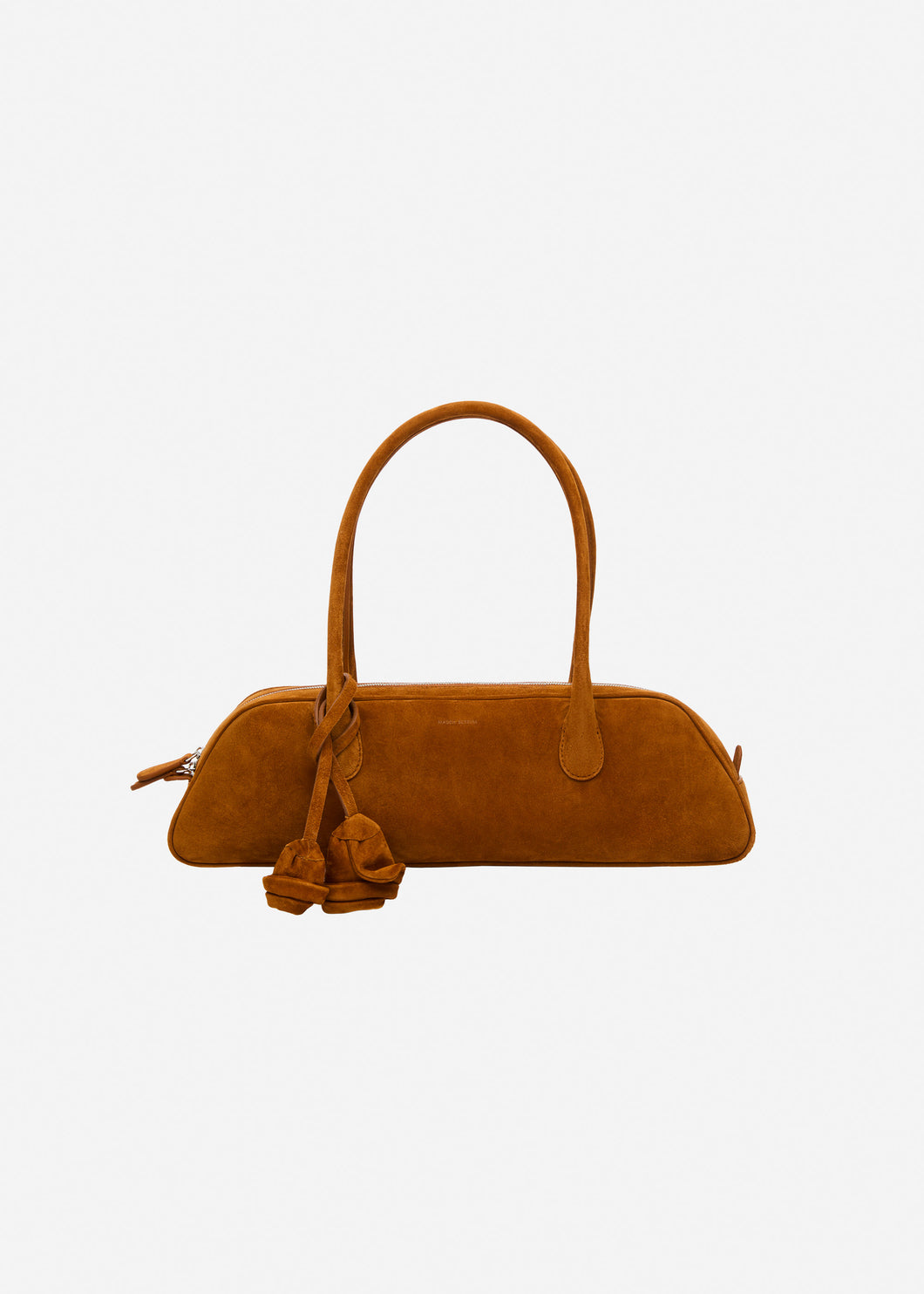 RE26 BRIGITTE TRAPEZE SUEDE DARK CARAMEL