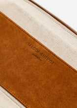 Load image into Gallery viewer, RE26 BRIGITTE TRAPEZE SUEDE DARK CARAMEL
