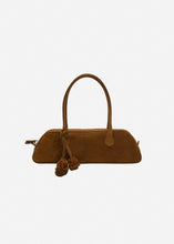 Load image into Gallery viewer, RE26 BRIGITTE TRAPEZE SUEDE LIGHT BROWN

