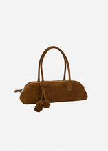 Load image into Gallery viewer, RE26 BRIGITTE TRAPEZE SUEDE LIGHT BROWN
