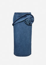 Load image into Gallery viewer, RE26 DENIM 11 SKIRT DARK BLUE
