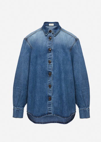 RE26 DENIM 13 SHIRT DARK BLUE