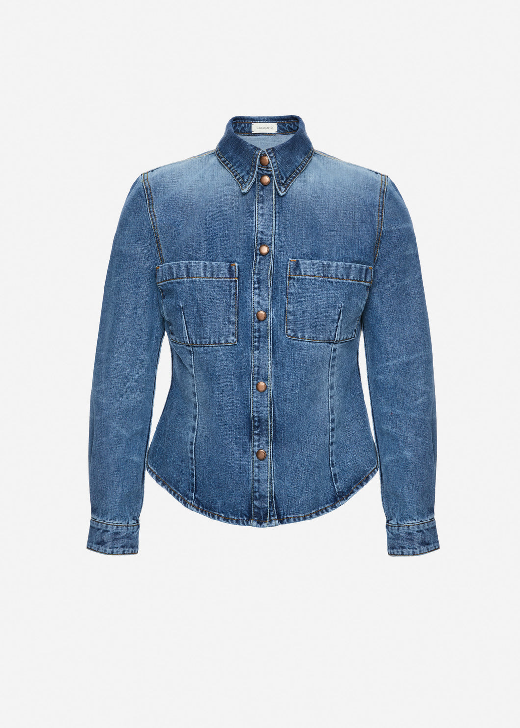 RE26 DENIM 20 SHIRT DARK BLUE