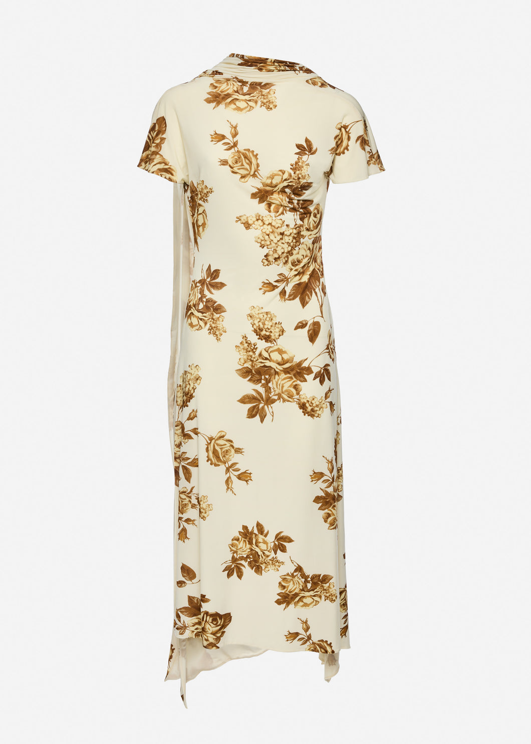 RE26 DRESS 05 CREAM PRINT