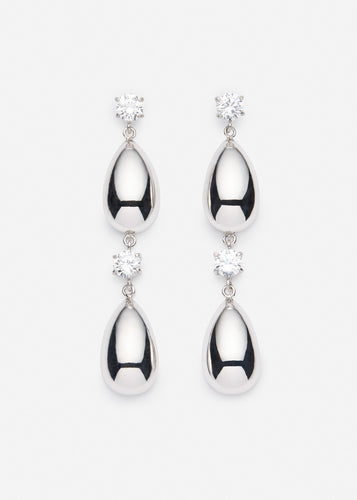 RE26 EARRINGS 05 RHODIUM