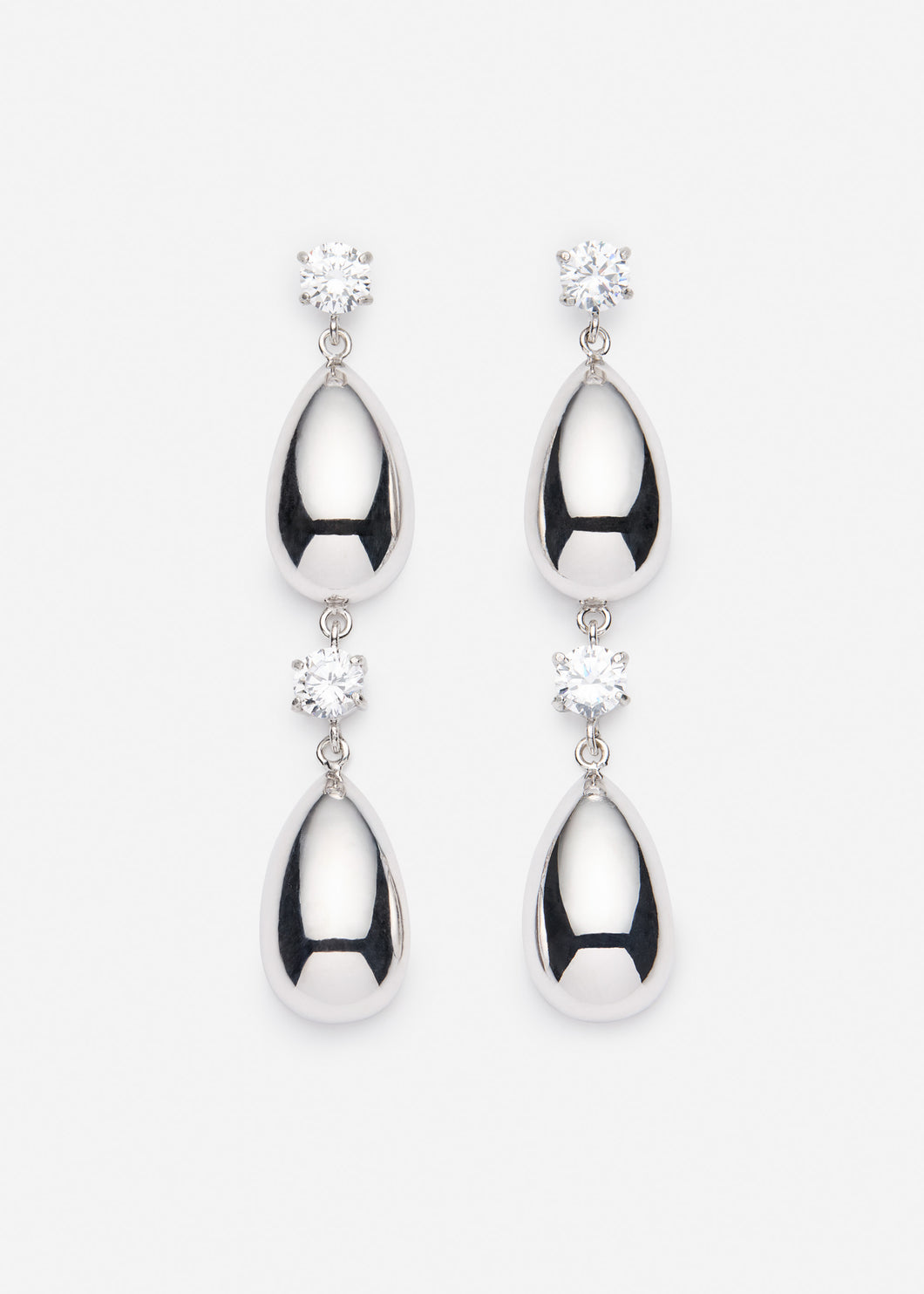 RE26 EARRINGS 05 RHODIUM