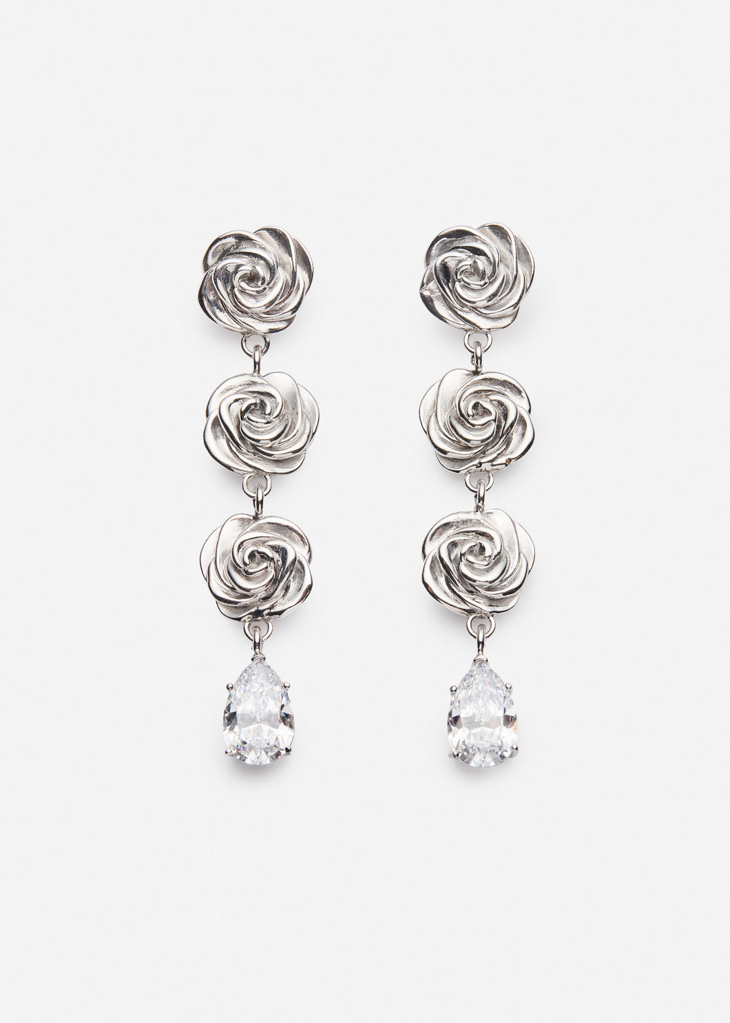 RE26 EARRINGS 06 RHODIUM