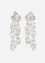 Load image into Gallery viewer, RE26 EARRINGS 07 RHODIUM
