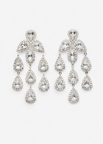 RE26 EARRINGS 11 RHODIUM