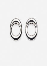 Load image into Gallery viewer, RE26 EARRINGS 13 RHODIUM
