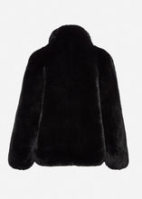 Load image into Gallery viewer, RE26 JACKET 04 BLACK FAUX FUR
