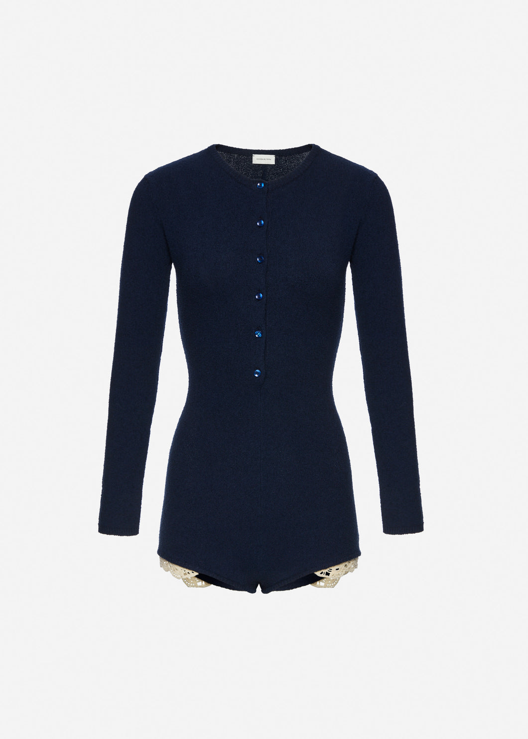 RE26 KNITWEAR 01 BODYSUIT NAVY