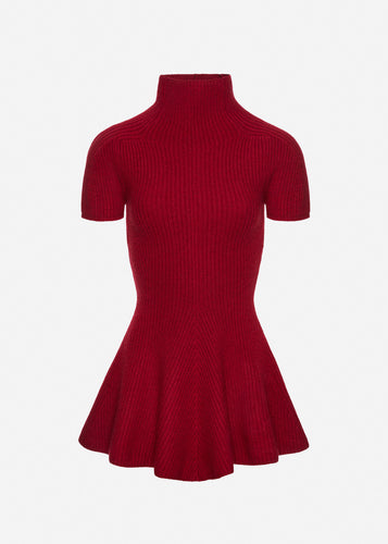 RE26 KNITWEAR 02 DRESS RED