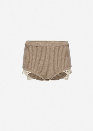 RE26 KNITWEAR 03 SHORTS BEIGE