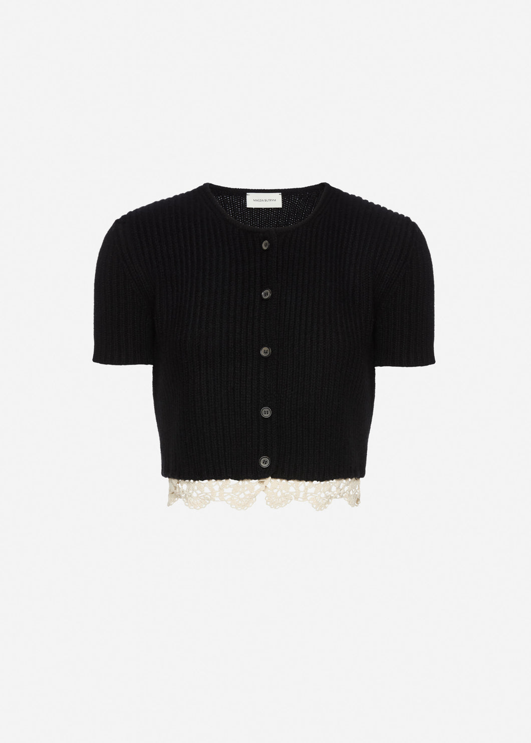 RE26 KNITWEAR 04 SWEATER BLACK