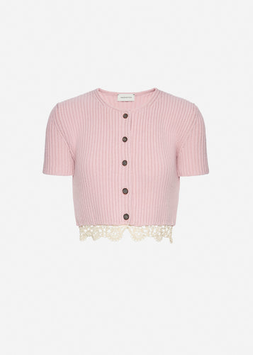 RE26 KNITWEAR 04 SWEATER PINK