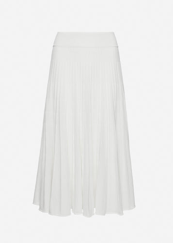 RE26 KNITWEAR 08 SKIRT WHITE