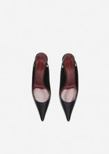 Load image into Gallery viewer, RE26 LOW SLINGBACK BLACK LEATHER
