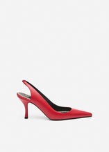 Load image into Gallery viewer, RE26 LOW SLINGBACK RED LEATHER
