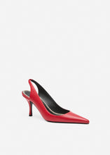 Load image into Gallery viewer, RE26 LOW SLINGBACK RED LEATHER
