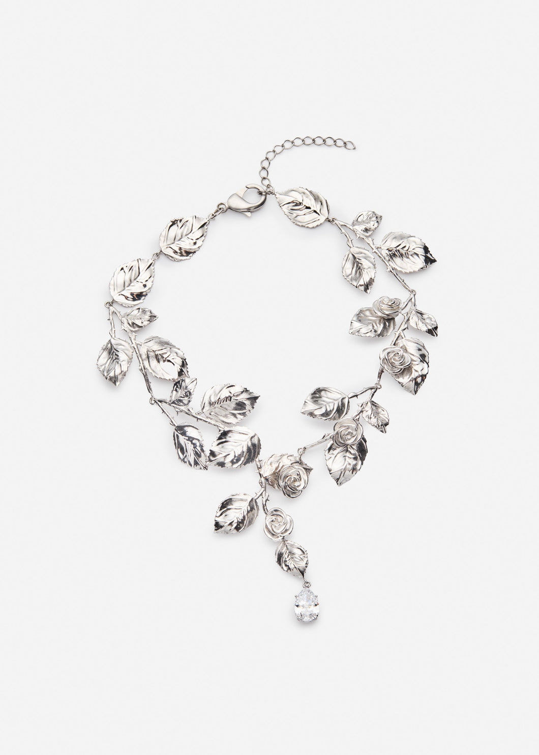 RE26 NECKLACE 04 RHODIUM