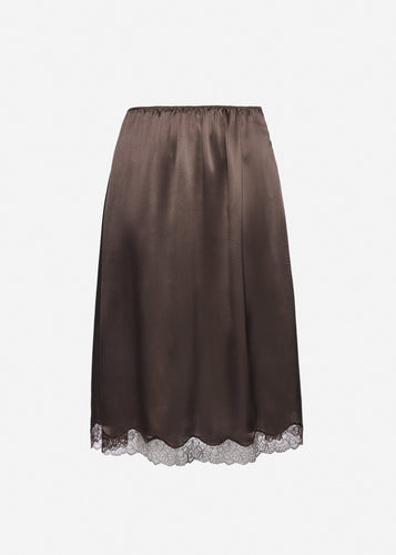 RE26 SKIRT 11 BROWN