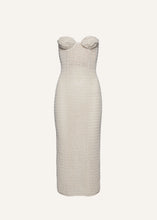 Load image into Gallery viewer, SS24 CROCHET 01 DRESS BEIGE
