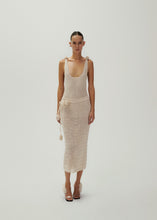 Load image into Gallery viewer, SS24 CROCHET 05 SKIRT BEIGE
