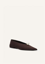 Load image into Gallery viewer, SS25 BALLET FLATS BROWN PEARL
