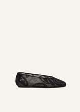 Load image into Gallery viewer, SS25 BALLET FLATS KNIT BLACK
