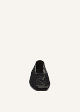 Load image into Gallery viewer, SS25 BALLET FLATS KNIT BLACK
