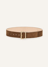 Load image into Gallery viewer, SS25 BELT 04 BROWN SUEDE
