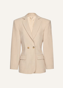 SS25 BLAZER 02 BEIGE