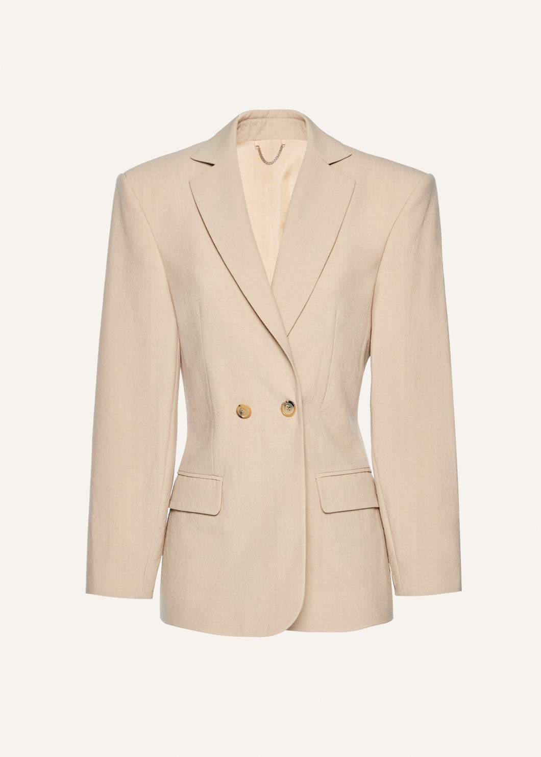 SS25 BLAZER 02 BEIGE