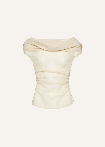 SS25 BLOUSE 08 BEIGE