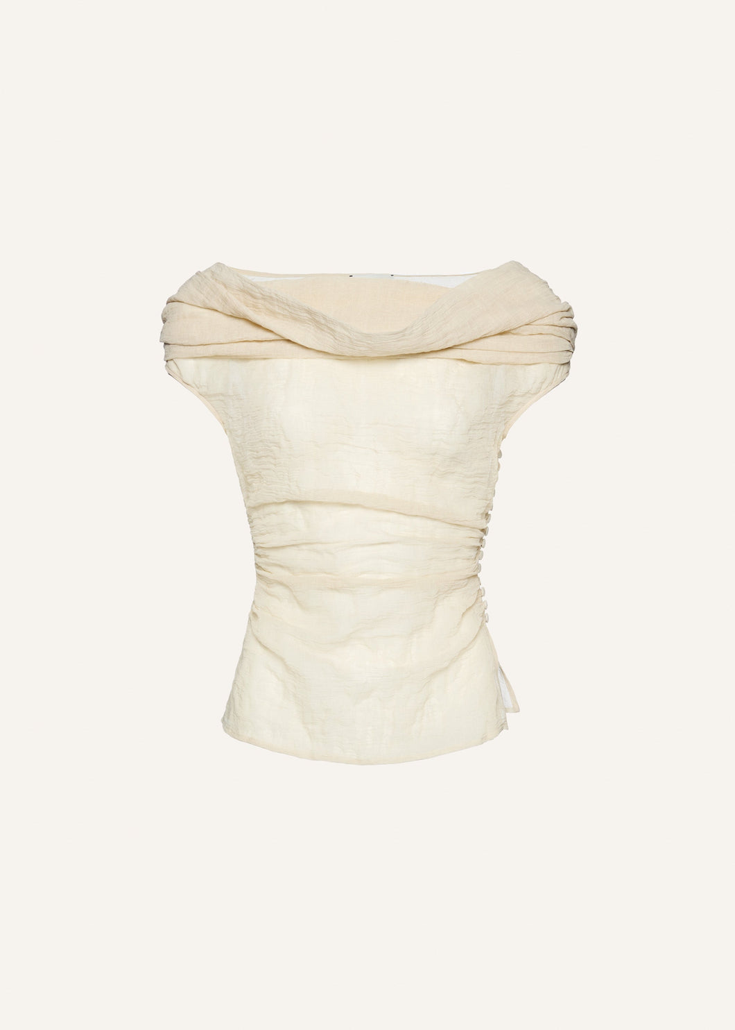 SS25 BLOUSE 08 BEIGE
