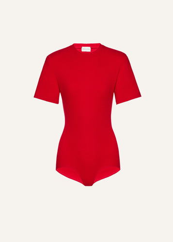 SS25 BODYSUIT 01 RED