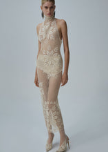 Load image into Gallery viewer, SS25 CROCHET 09 SKIRT CREAM
