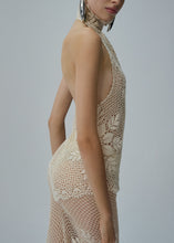 Load image into Gallery viewer, SS25 CROCHET 09 SKIRT CREAM
