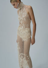 Load image into Gallery viewer, SS25 CROCHET 09 SKIRT CREAM
