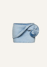 Load image into Gallery viewer, SS25 DENIM 02 SKIRT LIGHT BLUE
