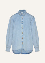 Load image into Gallery viewer, SS25 DENIM 07 SHIRT LIGHT BLUE
