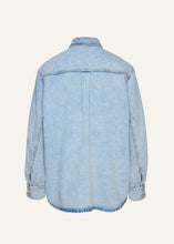 Load image into Gallery viewer, SS25 DENIM 07 SHIRT LIGHT BLUE
